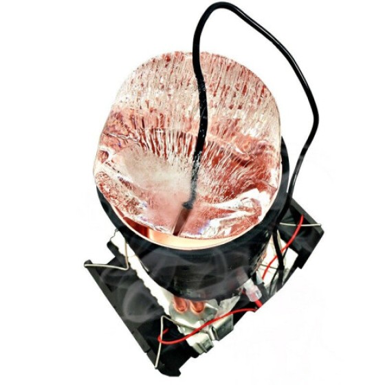 (Pendingin + Catu Daya) Cangkir Pendingin Musim Panas Desktop Minuman Dingin Semikonduktor Kulkas Pendingin Chip Es Cangkir Pendingin Cepat